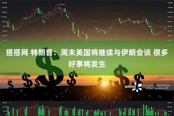 搭搭网 特朗普：周末美国将继续与伊朗会谈 很多好事将发生